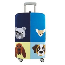 로키 loqi 여행 캐리어 커버 도그즈 Dogs