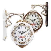 핫한날 엔틱 유럽풍 인테리어 벽시계 모음, 05.마리아 양면시계 - 화이트