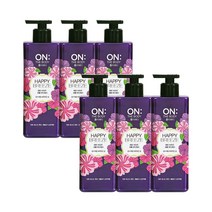 온더바디 해피 브리즈 퍼퓸 바디워시 900g, 6개