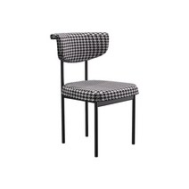 북유럽식탁의자 플리스책걸상, 격자 (두껍게)