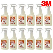 3M 프로 슈터 740ml 다목적 세정제 얼룩 찌든때 제거 레몬 오렌지향 주방 청소, 12개