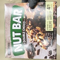 너트바(더블초코) 140g x 2개, 단품, 단품