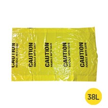 녹색 폐기물봉투 황색 38리터 46cmx76cm