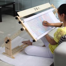 십자수 거치대 대형 수예 프레임 테이블 자수틀 공방