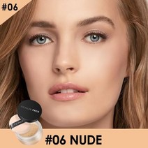 프린터 토너 잉크 포칼 루어 9 색 오일 컨트롤 미네랄 루스 파우더 페이스 메이크업 피니싱 스킨 파운데이션 퍼프 포함, 6