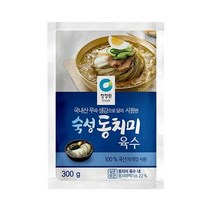 청정원 별미 청정원 동치미 육수 300g 자취 혼밥 식사 간식 체중조절 도시락, 1개