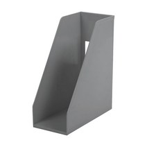 창신리빙 120 화일박스 유니크 문서박스 문서정리 문서보관함 파일꽂이, 120 사이즈 그레이 x 1개