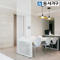 동서가구 팬타 셀프 DIY 공간 인테리어 슬림형 촘촘타입 620 파티션/가벽 DF643391, 블랙