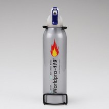 주방 사무 차량용비치 소화기(액체) 소형 314g 회색 간절기 간편한사용 가을 산불화재예방 산업안전, ◐태상상품선택◐태상