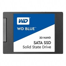(Western Digital Blue 3D SSD Series 2TB TLC, 단일 저장용량, 단일 모델명/품번