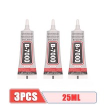 견고한 1/3/5PCS B7000 Glue Adhesive Epoxy Resin Repair Cell Phone Touch Screen Liquid Jewelry Craft, 05 3PCS 25ML