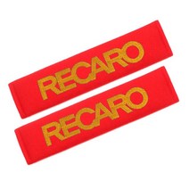 레이싱안전벨트 4점식Recaro 레이싱 자동차 스타일링에 대 한 좌석 벨트 어깨 스트랩 패드에 2pcs 코 튼 커, 05 for RECARO orange
