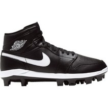 나이키 남성 Jordan 1 Retro MCS High 야구 포인트화 - Black/White 야구화 2bM381189