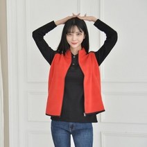 왈가닥 심플 폴라폴리스 조끼 (3color) 유니폼 반티 조끼