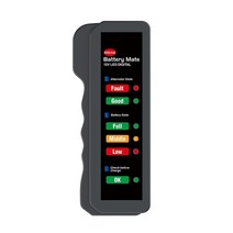 자동차 배터리 충전기 산업용 오토바이 용 12v 테스터 6 led 라이트 발전기, 없음