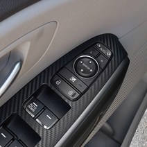 JSTAR 올뉴 카니발 윈도우 패널 카본 랩핑스티커 실내 몰딩커버 자동차 인테리어 용품, 유광실버카본