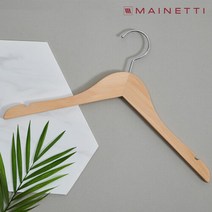 메이네티 내츄럴 원목 상의 옷걸이 5P (43cm), 선택완료, 단품없음
