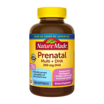 NatureMade 네이쳐메이드 프레나탈 멀티 임산부 영양제 Prenatal Multi + DHA 150 소프트젤, 150정, 3개