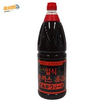 [쇼핑은 동네마트] 미담채 일식 돈까스 소스 2kg (1.8L) 업소용 영업용 식당 식자재 맛집 재료, 1.8L, 1개