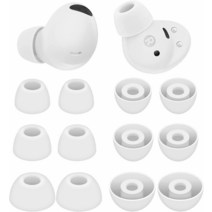 삼성 Samsung Galaxy Buds2 Pro SM-R510 교체용 이어팁/윙팁 모든, White Rubber Eartips