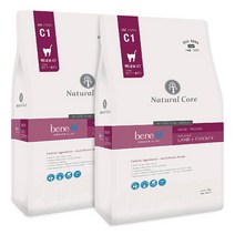 네츄럴코어 캣 베네M 2kg x2개