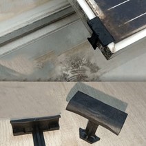 태양광 패널 판넬 청소도구 10pcs 태양 전지 물 배수 클립 pv 모듈 물 배수 광전지 클립, 없음