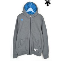 빈티지/ 데상트집업후드티/남성L/티셔츠/브랜드/4135