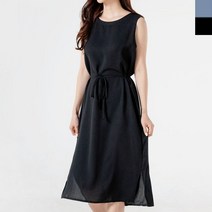 여성원피스 반팔원피스 여자 민소매 옆트임 바캉스룩 여름 코디-72394EA