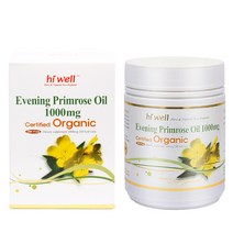 HIWELL 뉴질랜드 정품 하이웰 오가닉 달맞이꽃 오일 1000mg 200소프트젤, 1개