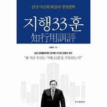 지행 33훈 삼성 이건희 회장의 경영 철학, 상품명