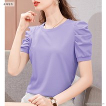 반팔 티셔츠 여 여름 루즈핏 여자상의 T-shirt 9W453