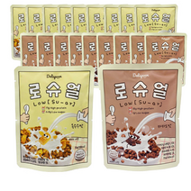델리스푼 저당 고단백 시리얼 로슈얼 20개입(카카오맛10개+옥수수맛10개), 로슈얼 20개입(카카오10개+옥수수10개)