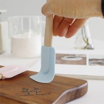 MZ 아이와 요리 실리콘 미니 스파츌라 주방 기스없는 식기세척기 청, 핑크