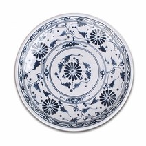 민들레 골든 원형접시, 홍색