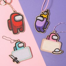 1500 어몽어스팬시우드만들기, 이름표우주선