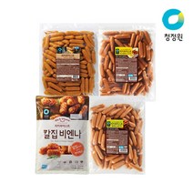 현대Hmall청정원 리치부어스트 3종/칼집비엔나 1.5kg 택1 +증정통새우볶음밥210g - 105769, 리치칼집비엔나 1.5kg+(증정)