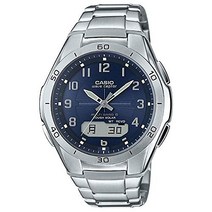 [카시오] Casio 손목시계 WAVECEPTOR 세계 6국 전파 대응 솔러 워치 아나데지콤비 모델 WVA-M640D-2A2JF