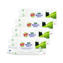 3M 베이킹소다 물걸레 청소포 25매 대형 x 4개, 단품