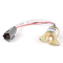 전동벨브 솔벨브 1pc 12v 자동차 연료 셧다운 솔레노이드 밸브 금속 현대 대우 komatsu for 교체 yanmar 11923377932 1503es-12s5suc12s
