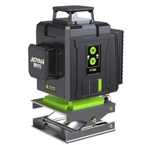 레이저 레벨기 12라인 수평기 바닥 타일 벽시공 그린빔, 패키지D