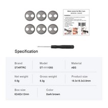연습용 카메라 촬영 드론 DJI 미니 3 프로 드론용 프로펠러 모터 보호 커버 액세서리 블레이드 엔진 커버 ABS 방진 캡, 01 motor cover
