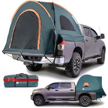 WISE MOOSE 트럭 베드 텐트 - 캠핑 방수 및 방풍 픽업 텐트용 6.2-6.5피트 텐트에 적합 6.5피트 베드 캐리 백이 있는 견고한 캠퍼 쉘