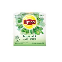 립톤 페퍼민트 허브티, 0.8g, 1개입, 10개