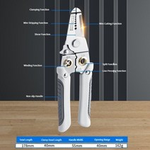 전선피복탈피기 전선탈피기 다기능와이어스트리퍼 전기 기사 용 새로운 다기능 와이어 스트리퍼, 01 Silver with knife