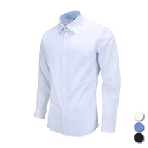 제이제이옴므 배색 베이직 슬림 드레스셔츠 J221RF1SH319