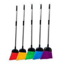 오색비 도로비 마당비 야외 낙엽 눈 긴 빗자루 개량비, 1개