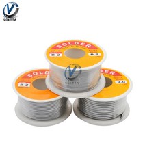 100g 0.5mm 1mm 플럭스 2% 주석 와이어 용융 로진 코어 솔더 납땜 롤 무 세척 도구, 04 1.2mm