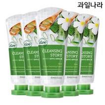 세안이야기 알로에 클렌징폼 120g x 5개, 없음, 상세설명 참조, 상세설명 참조