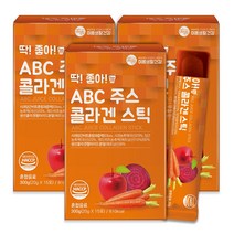 미쁨생활건강 딱좋아 ABC주스 콜라겐 젤리 스틱 1박스(15포), 20g, 45개