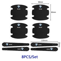 차량 시트지 자동차 도어 핸들 흠집 수호자 스티커 BMW E91 X1 E46 F34 G82 M4, 03 C